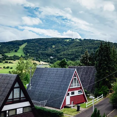 Rhoen Haeuschen アパート Bischofsheim an der Rhön